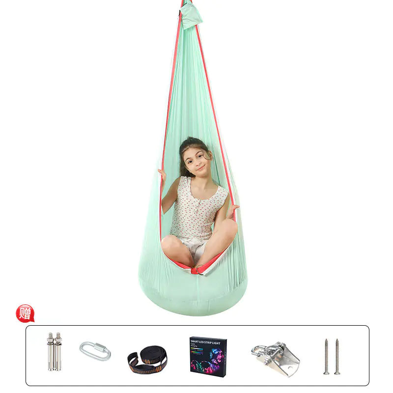 Hammock Chair Swing – Durable Hanging Chair with Cushions for Indoor & Outdoor Relaxation