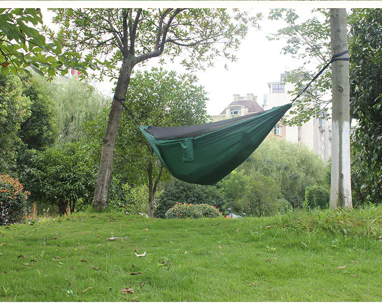 Pro Series Camping Hammock with Detachable Bug Net – Lightweight, Durable & Adventure-Ready