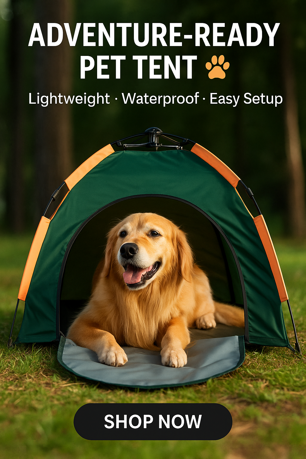 Outdoor Portable Pet Tent