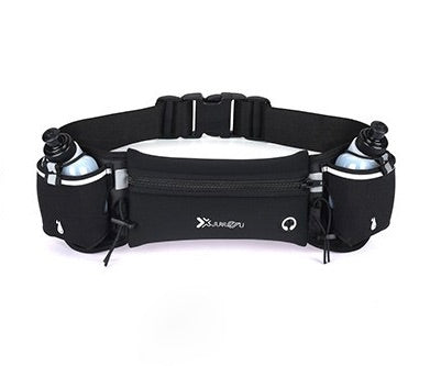 Waterproof Running Belt - Waist Bag with Bottles
