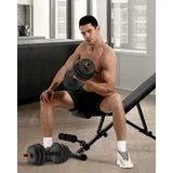 Adjustable Dumbbell Set 50LB – 6-in-1 Weights with Barbell, Kettlebell & Push-Up Handles for Home Gym