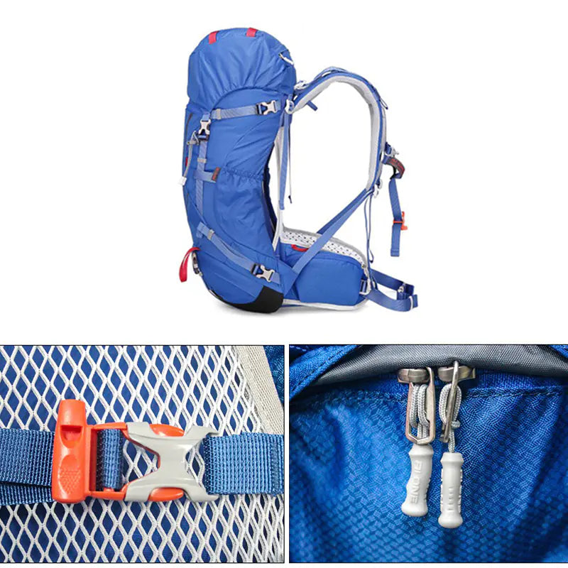 40L Waterproof Hiking Backpack – Rugged Camping & Travel Pack