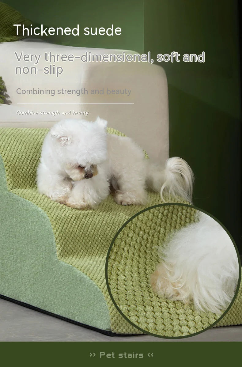 Pet stairs - Non-Slip Steps for Dogs & Cats - Pet Ladder