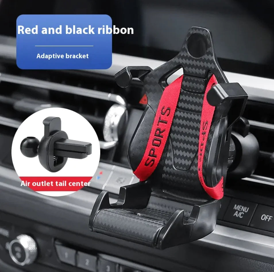 Car Phone Holder - 360° Rotatable Air Vent Clip