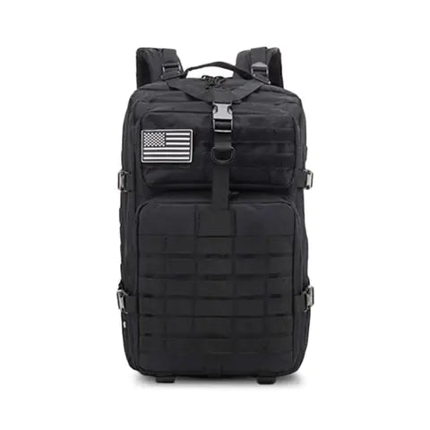 Tactical Assault Backpack – Military Grade 40L Rucksack Hydration Bladder Compartment
