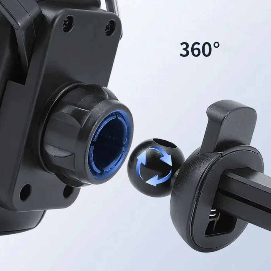 Car Phone Holder - 360° Rotatable Air Vent Clip