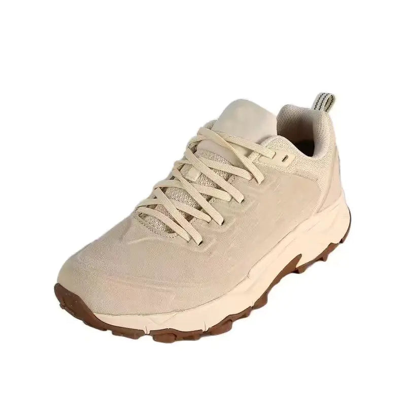 Men’s Rugged Outdoor Hiking Shoes – Waterproof, Suede, and Trail-Ready