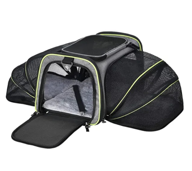 Foldable pet Carrier Bag for dogs or cats