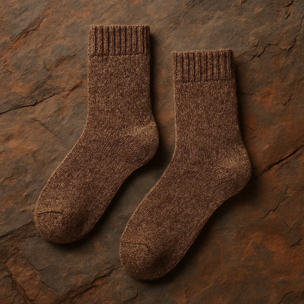 Luxury Men’s Cotton Crew Socks – Classic Fit, Reinforced Heel & Toe