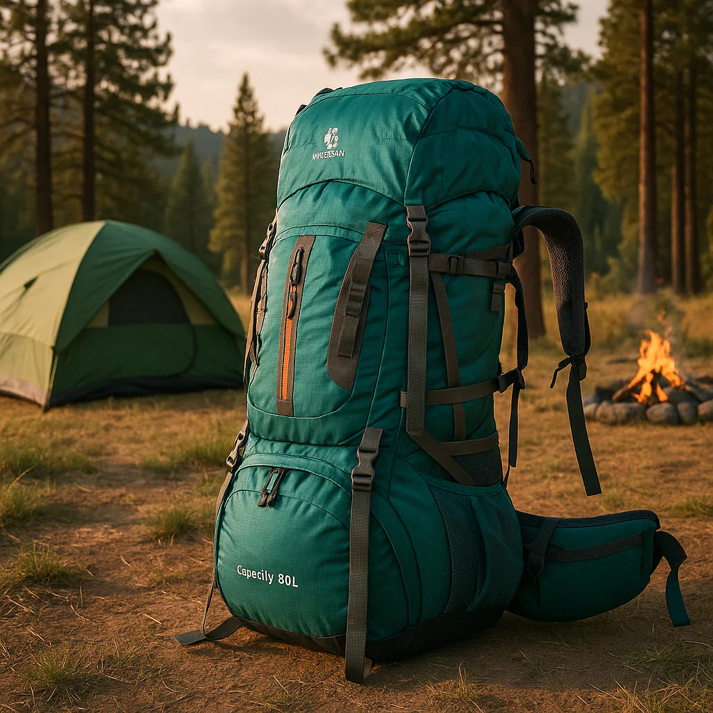 80L Waterproof Hiking Backpack | Rugged Outdoor Pack