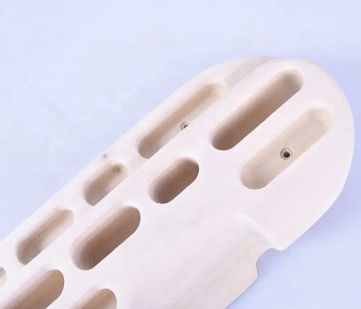 Hand Carved Wooden Climbing Board - At Home RockClimbing