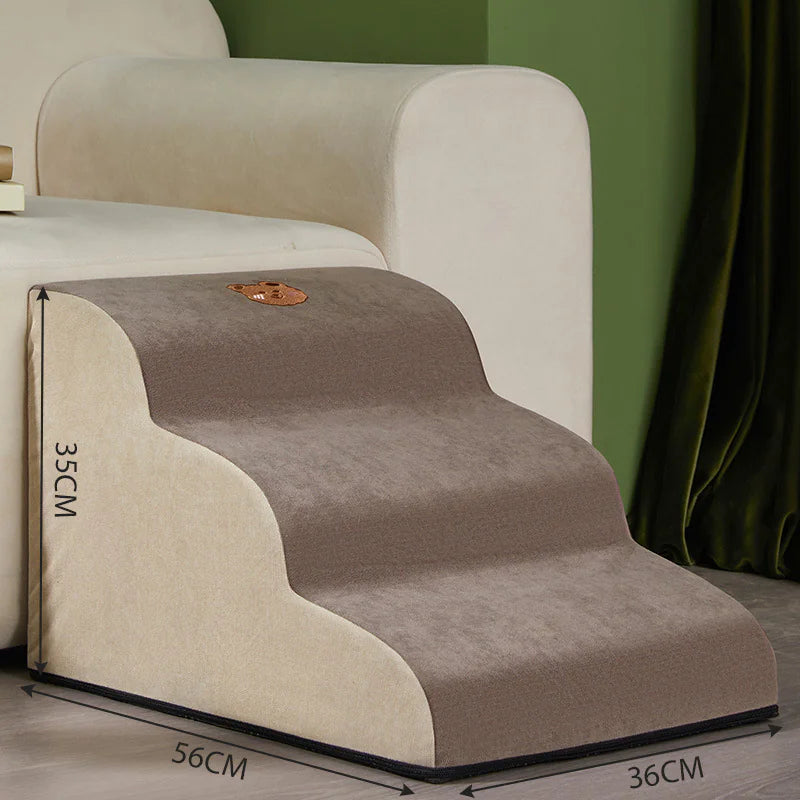 Pet stairs - Non-Slip Steps for Dogs & Cats - Pet Ladder