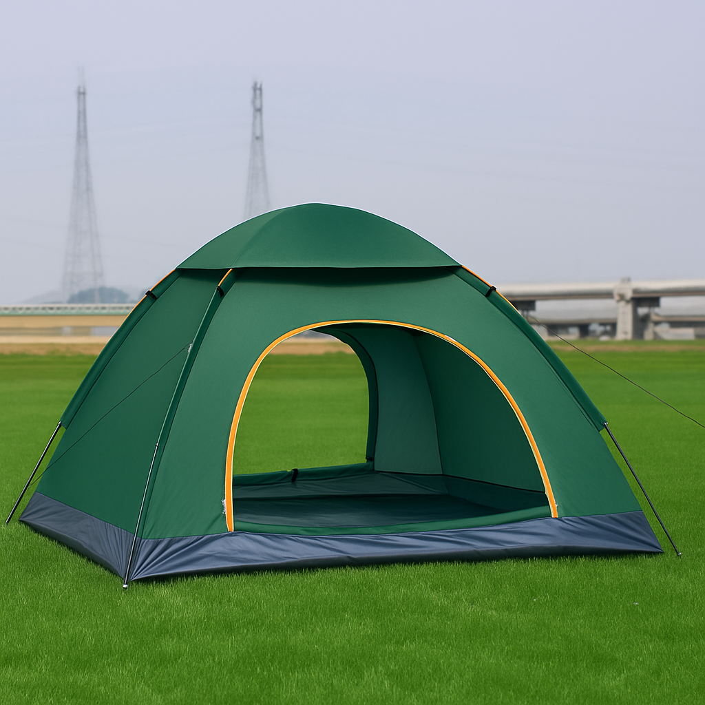 Automatic Pop-Up Camping Tent – Waterproof 2-3 Person Instant Setup Tent for Outdoor, Hiking, Backpacking & Beach