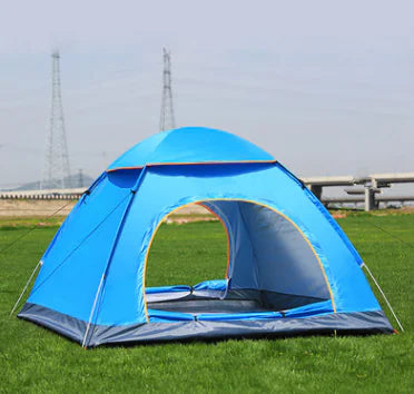 Automatic Pop-Up Camping Tent – Waterproof 2-3 Person Instant Setup Tent for Outdoor, Hiking, Backpacking & Beach