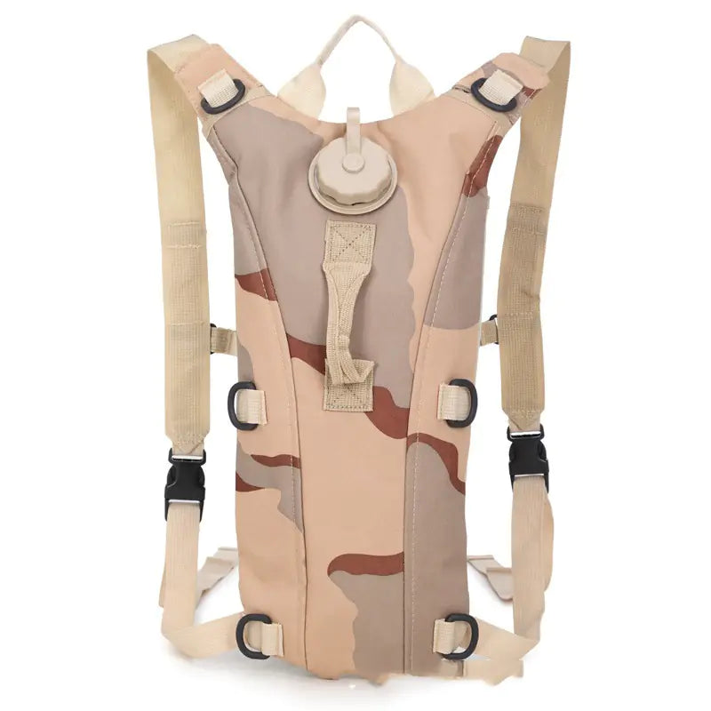 3L Tactical Hydration Pack With Bag and Drinking Hose — Water Backpack for Hiking, Running MTB, and Bicycling