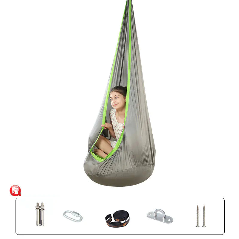 Hammock Chair Swing – Durable Hanging Chair with Cushions for Indoor & Outdoor Relaxation