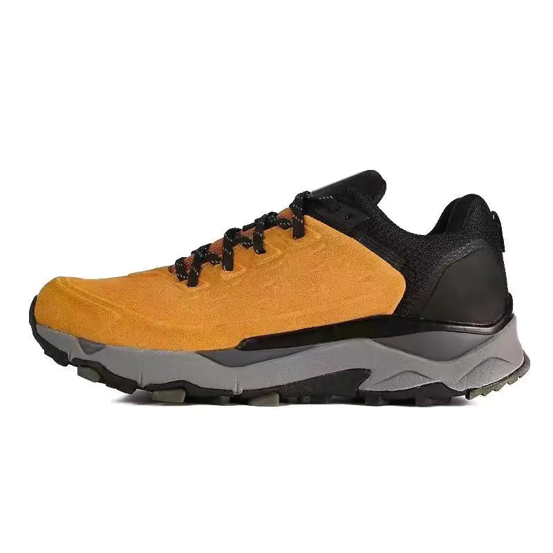 Men’s Rugged Outdoor Hiking Shoes – Waterproof, Suede, and Trail-Ready