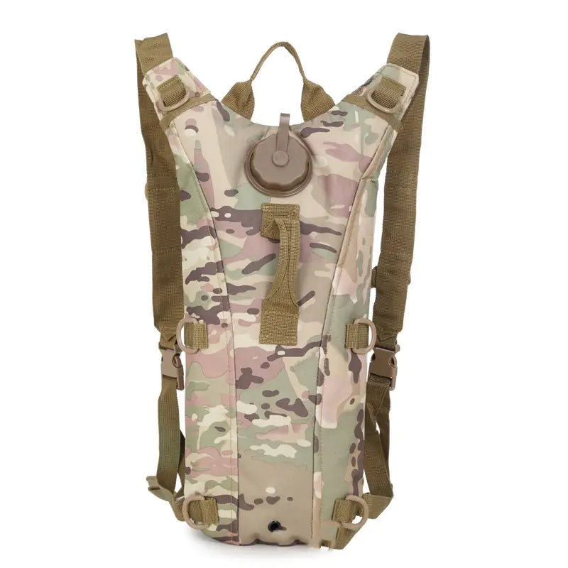 3L Tactical Hydration Pack With Bag and Drinking Hose — Water Backpack for Hiking, Running MTB, and Bicycling