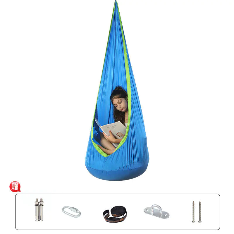 Hammock Chair Swing – Durable Hanging Chair with Cushions for Indoor & Outdoor Relaxation