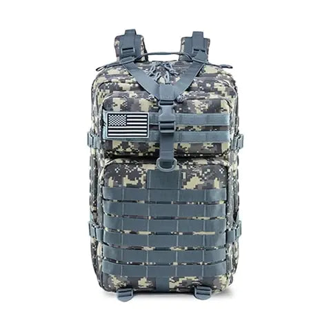 Tactical Assault Backpack – Military Grade 40L Rucksack Hydration Bladder Compartment
