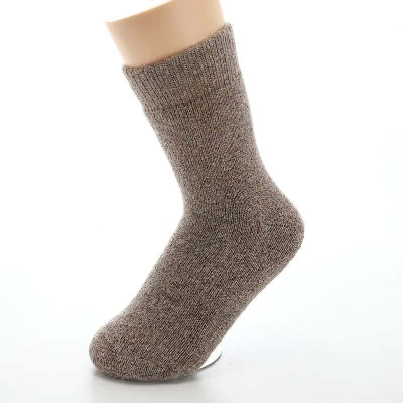 Luxury Wool Socks – Rabbit Hair Fleece & Cashmere Blend for Supreme Comfort