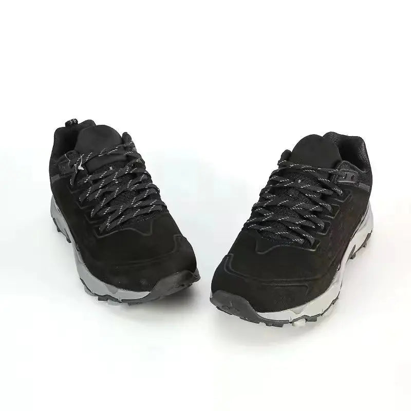 Men’s Rugged Outdoor Hiking Shoes – Waterproof, Suede, and Trail-Ready