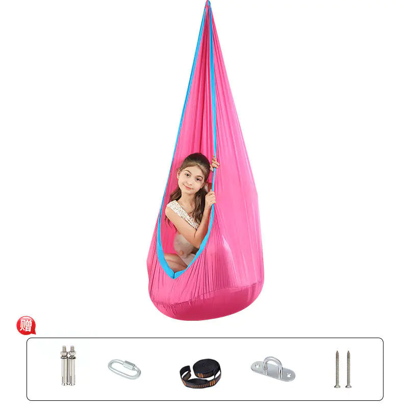Hammock Chair Swing – Durable Hanging Chair with Cushions for Indoor & Outdoor Relaxation