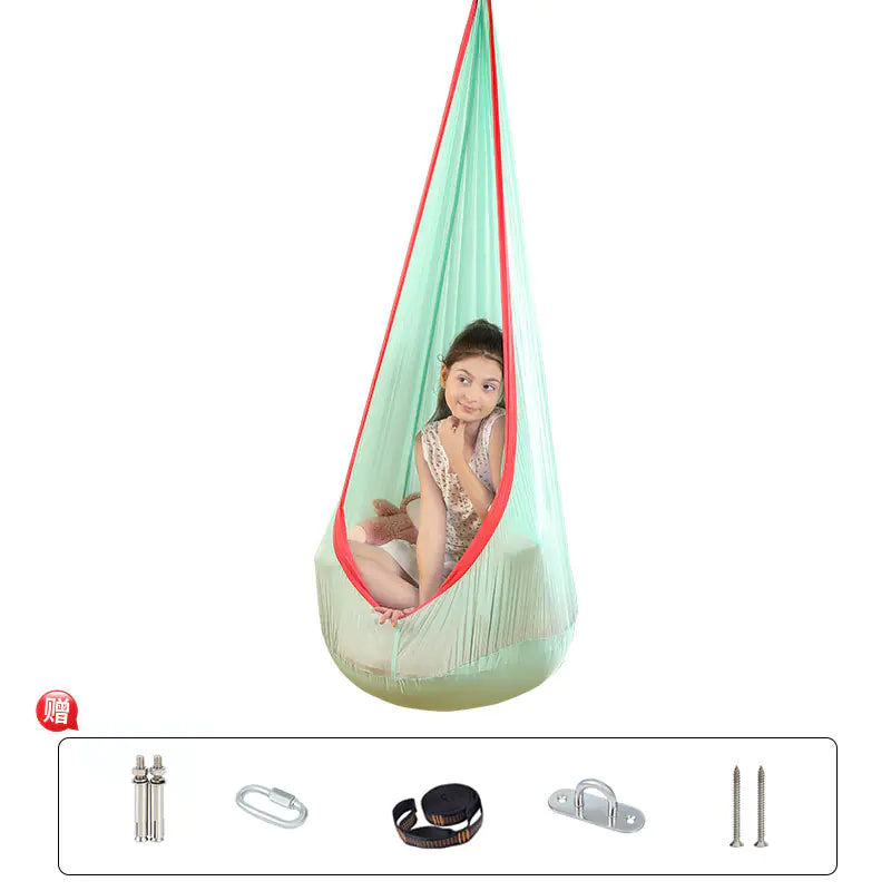 Hammock Chair Swing – Durable Hanging Chair with Cushions for Indoor & Outdoor Relaxation