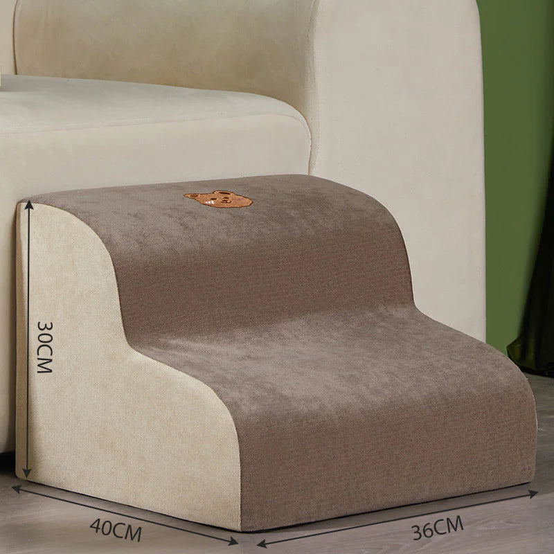 Pet stairs - Non-Slip Steps for Dogs & Cats - Pet Ladder