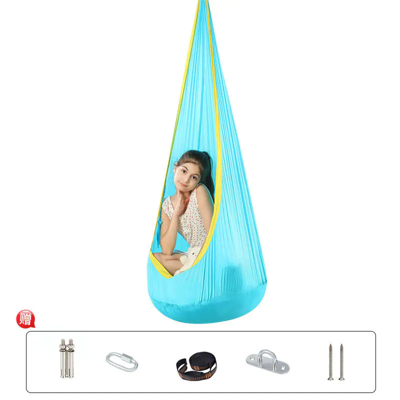 Hammock Chair Swing – Durable Hanging Chair with Cushions for Indoor & Outdoor Relaxation