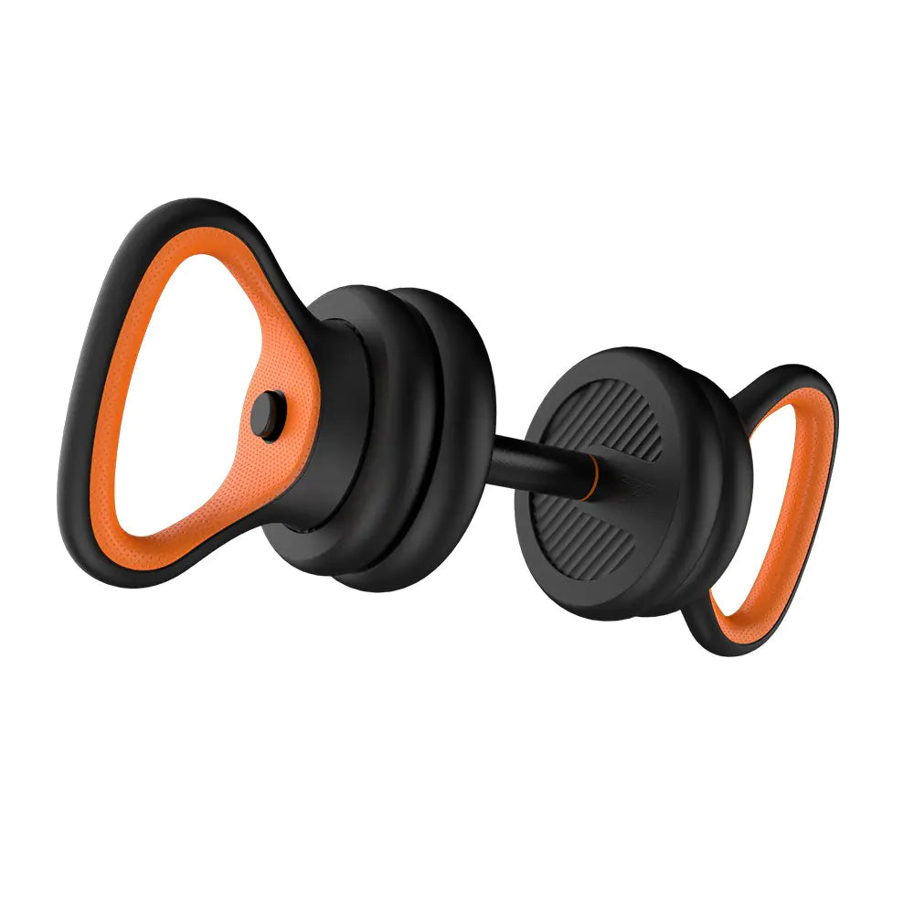Adjustable Dumbbell Set 50LB – 6-in-1 Weights with Barbell, Kettlebell & Push-Up Handles for Home Gym