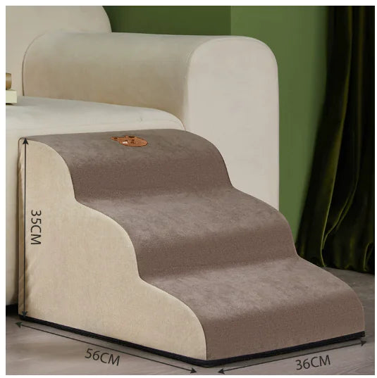 Pet stairs - Non-Slip Steps for Dogs & Cats - Pet Ladder