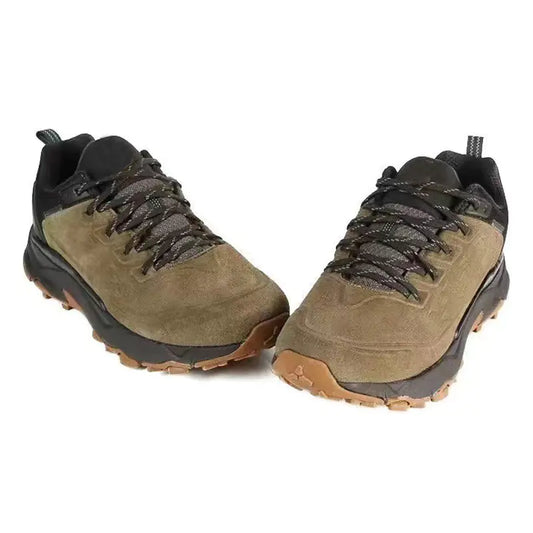 Men’s Rugged Outdoor Hiking Shoes – Waterproof, Suede, and Trail-Ready