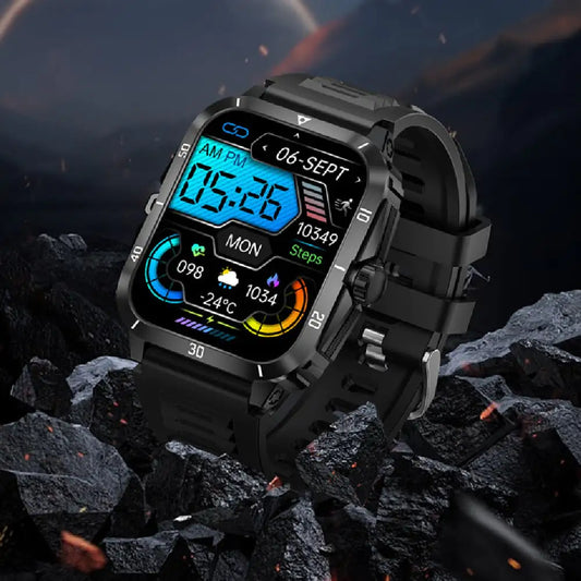 SmartWatch with Bluetooth Calling - Outdoor Smart Sports Watch