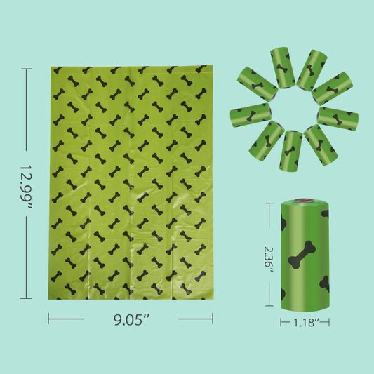 Bio-degradable Pet Waste Bags with Dispenser