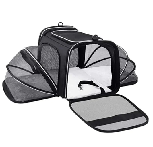 Foldable pet Carrier Bag for dogs or cats