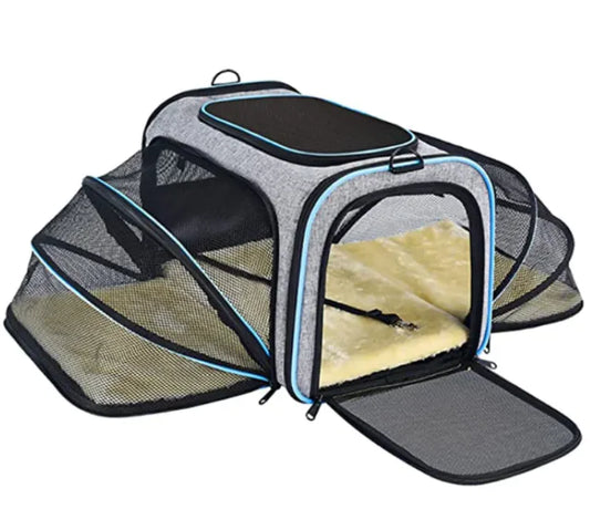 Foldable pet Carrier Bag for dogs or cats