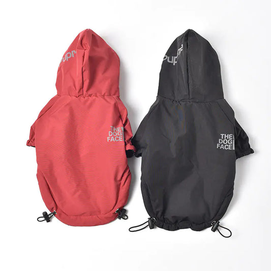 Premium Waterproof Fleece Dog Jacket –  Insulated Hoodie