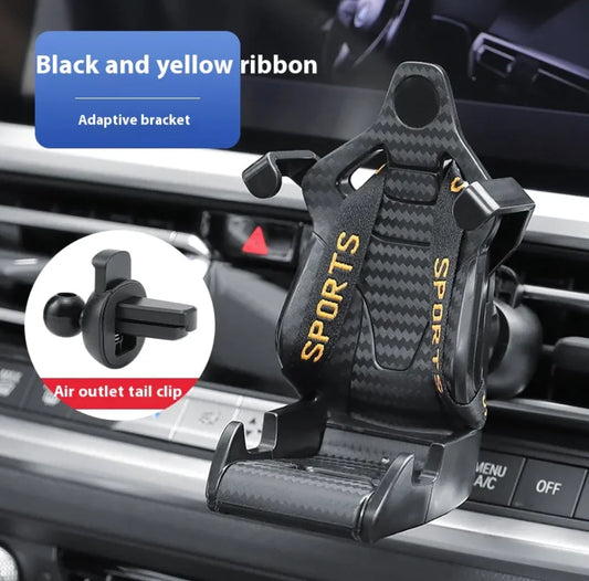 Car Phone Holder - 360° Rotatable Air Vent Clip