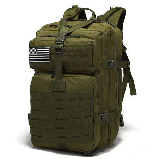 Tactical Assault Backpack – Military Grade 40L Rucksack Hydration Bladder Compartment